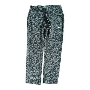 Nike Dri-FIT Black White Geometric Print Leggings – Women’s XS 🖤